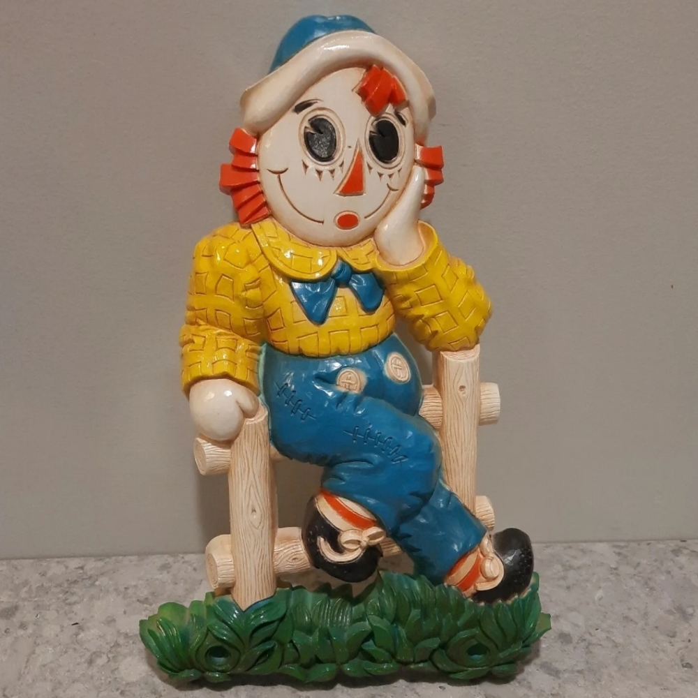 Vintage Raggedy Andy Wall Plaque #7510 ~ Syroco Inc. ~ 1977
